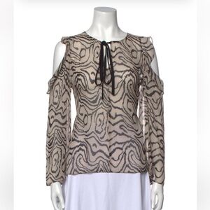 Derek Lam 10 Crosby Silk Blouse